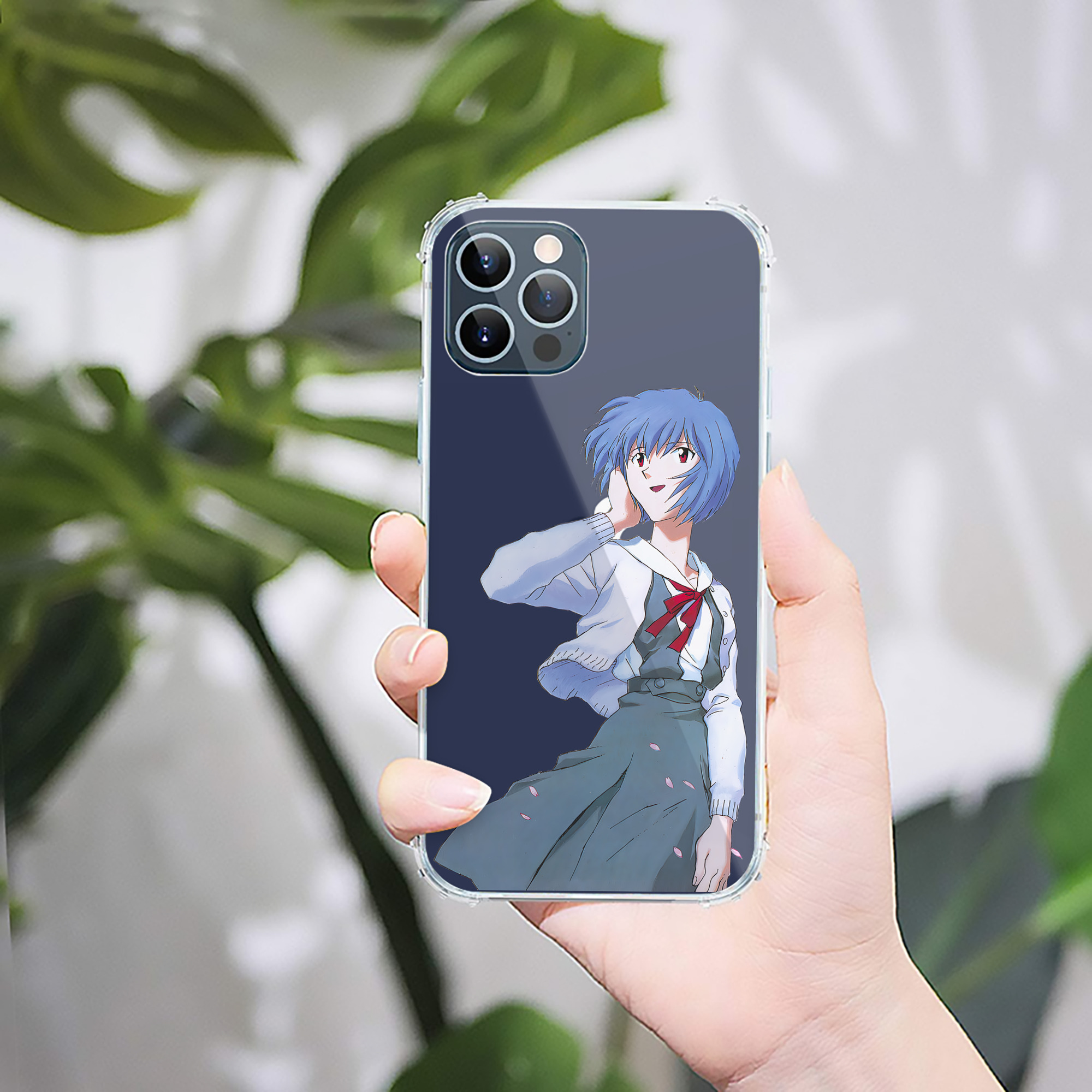 （画像用） EVA 新世紀エヴァンゲリオン 【iPhone 12シリーズ対応】透明スマホケース（クリアソフトケース）